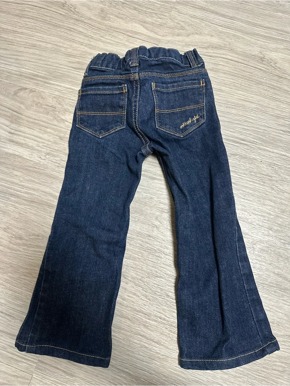 OshKosh B'gosh Girls' Indigo Denim Flared Jeans